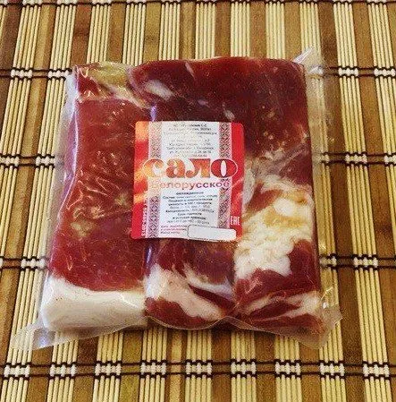 фотография продукта Сало соленое